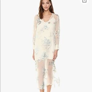 NWT ASTR the label Riley Wrap Maxi Dress